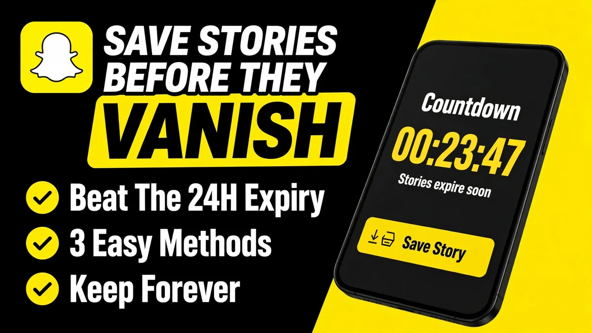 How to Save Snapchat Stories